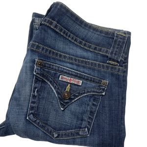 Hudson Jeans 28 Beth Mid Rise Denim Pockets